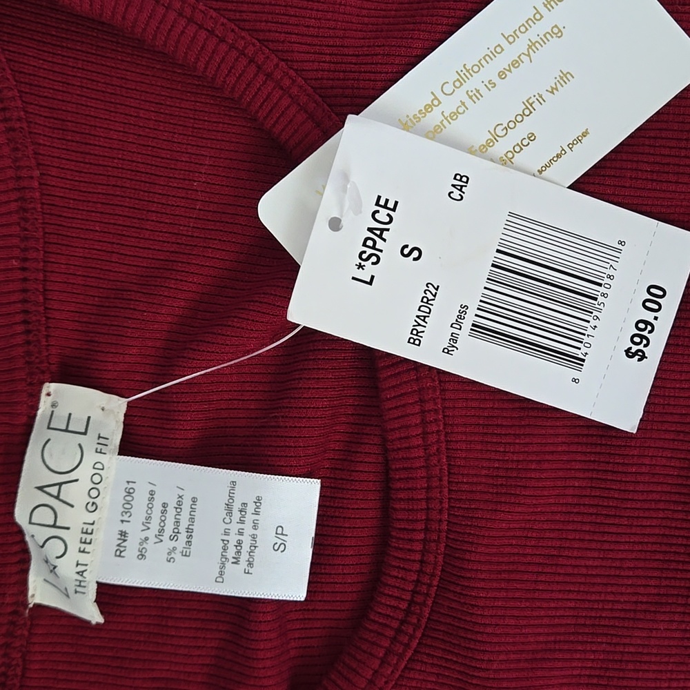 L*Space Body Con Open Back Ryan Dress - Picture 2 of 5